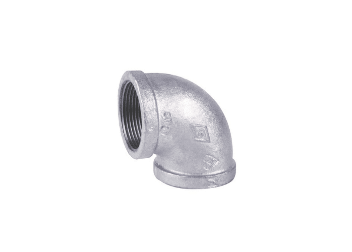 Galvanised Malleable Iron Equal Female Elbow 90